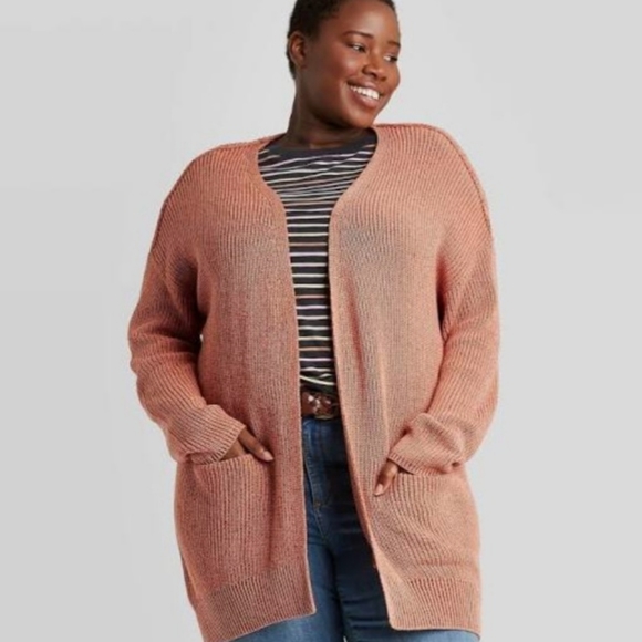 Universal Thread Coral Knit Cardigan 